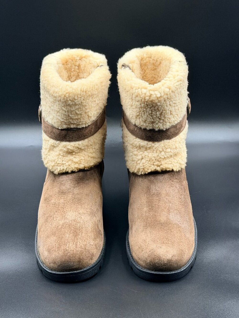 UGG® Australia Blayre Leather Suede Boots